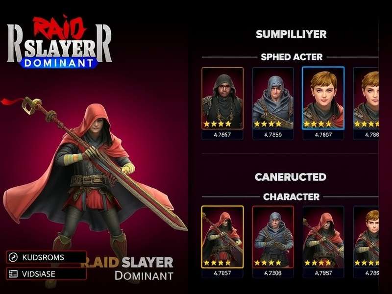Raid Slayer Dominant Character Customization